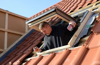 Pose de fenêtres de toit Velux à Moye